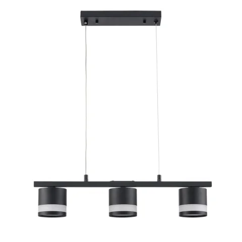 8240/3 COMFI LN25 черный, металл/акрил Светильник подвесной LED GX53 3*7W 220V LANIKA