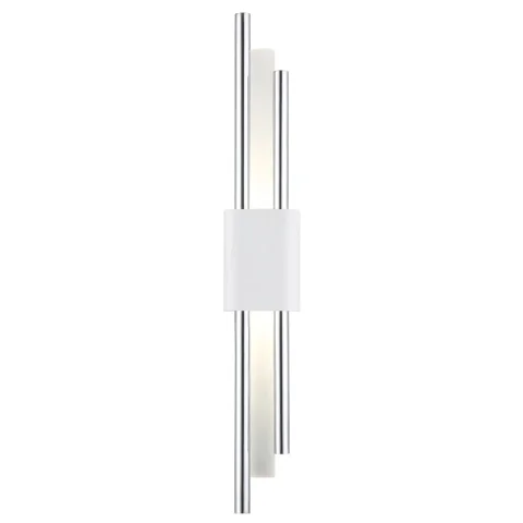 Бра Crystal Lux CARTA AP6W LED WHITE/CHROME