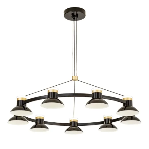 4516-9P, подвесная люстра, D880xH300/1800, 9xLEDx10W, 7200LM, 4000K