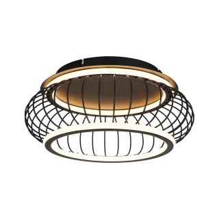 4435-2C, потолочный светильник, D400xH210, LEDx40W, 4300LM, 3000-6000K, included, remote control