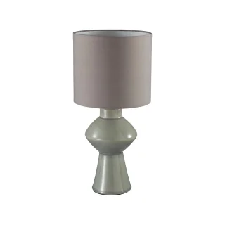 LUMION 8129/1T MODERNI LN25 000 серый, керамика/текстиль Настольная лампа E27 1*60W 220V SEGI