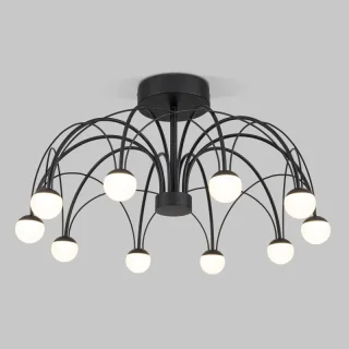 Люстра на штанге Eurosvet 90035/10 LED черный