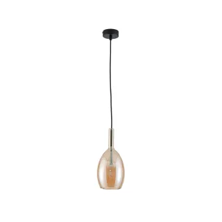 Подвесной светильник Newport 7232/S mat.black amber