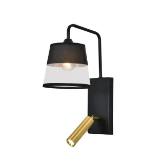 Бра Escada 598/1A Black/Brass