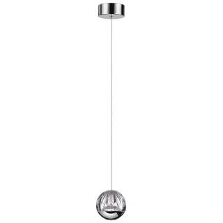 ODEON LIGHT 5100/5L L-VISION ODL25 хром/прозрачный/акрил Подвес "2 в 1" LED 5W 4000K 300Лм SONO