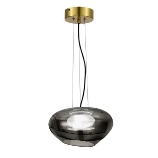 SL6019.303.01 Светильник подвесной ST-Luce Латунь/Дымчатый, Белый LED 110W 3000K