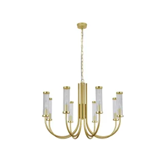 Подвесная люстра Newport 4558/C mat.gold