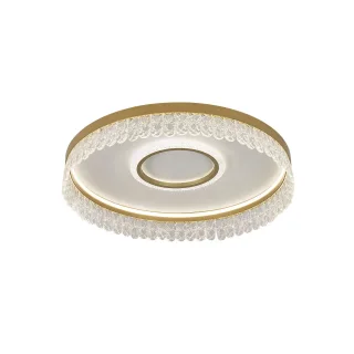 4186-2C, потолочная люстра, D600xH130, LEDx22W + LEDx136W, 8295LM, 3000-6000K, included, remote cont