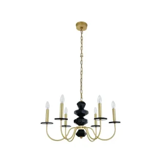 Подвесная люстра Newport 3876/C brass