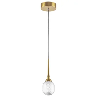 738011 Люстра ACRILE 7W LED 429LM 360G ЗОЛОТО 3000K