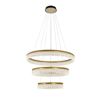 4186-3P, подвесная люстра, D800xH130/1400, LEDx45W + LEDx67W + LEDx91W, 10658LM, 3000-6000K, include