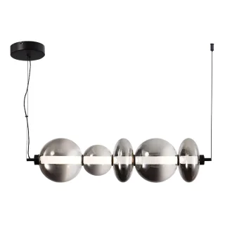 SL6119.413.40 Светильник подвесной ST-Luce Черный/Дымчато-Серый LED 140W 3000K