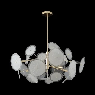 Люстра Crystal Lux DANDELION SP10 GOLD