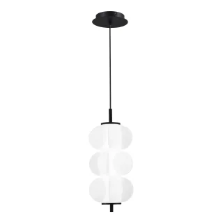 SL6121.403.01 Светильник подвесной ST-Luce Черный/Белый LED 19W 3000K