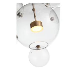 SL1133.213.01 Светильник подвесной ST-Luce Латунь/Прозрачный LED 1*14W 3000K