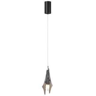 ODEON LIGHT 5442/6L L-VISION ODL_EX26 черный/дымчатый/металл/стекло/акрил Подвес LED 6W 3000K 633Лм 