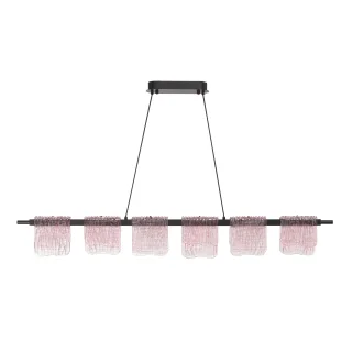 SL6021.403.36 Светильник подвесной ST-Luce черный/розовый LED 1*36W 3000K