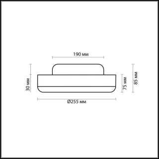 Настенный светильник Odeon Light Yun 2177/1C