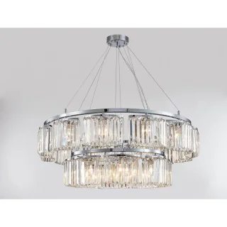Подвесная люстра Newport 4358+12/S chrome