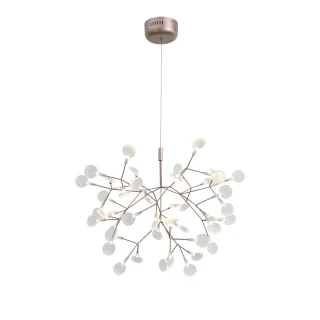 SL379.203.45 Люстра подвесная ST-Luce Медный/Белый LED 45*0,5W 3500K