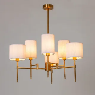 Люстра на штанге Arte lamp DEBORA A4108LM-6PB