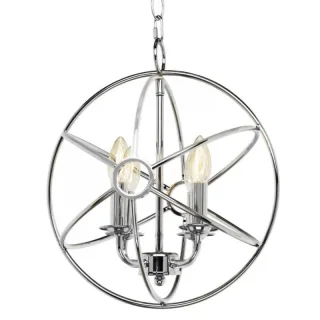 Подвесная люстра Loft IT Castle Chrome Loft1193-4
