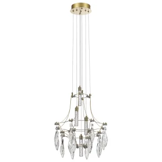 7000/35L CLASSIC ODL25 Подвесной светильник металл/хрусталь/нерж сталь IP20 LED 35W 4000K 220-240V F