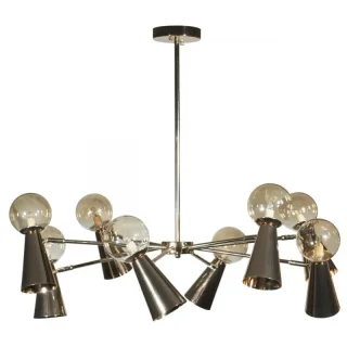 Люстра на штанге LOFT IT 10046/8 Gold