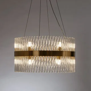 Подвесная люстра Arte Lamp ACAPULCO A1073LM-12PB