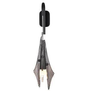 ODEON LIGHT 5442/6WL L-VISION ODL_EX26 черный/дымчатый/металл/стекло/акрил Бра LED 6W 3000K 633Лм AF