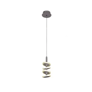 08520-1A Подвес Пружинки белый h110 Led 12W (4200K)