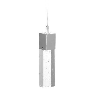 08510-1A(4000К) Подвес Аква хром w10*10 h100 PowerLed 5W (4000K)
