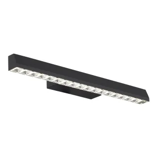 SL1018.401.01 Светильник настенный ST-Luce черный/прозрачный LED 1*11W 4000K