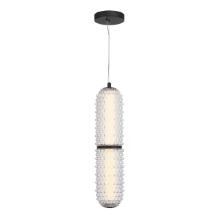 SL6144.403.01 Светильник подвесной ST-Luce черный/прозрачный LED 1*22W 4000K