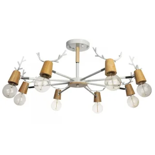 Люстра на штанге LOFT IT 10024/8 White