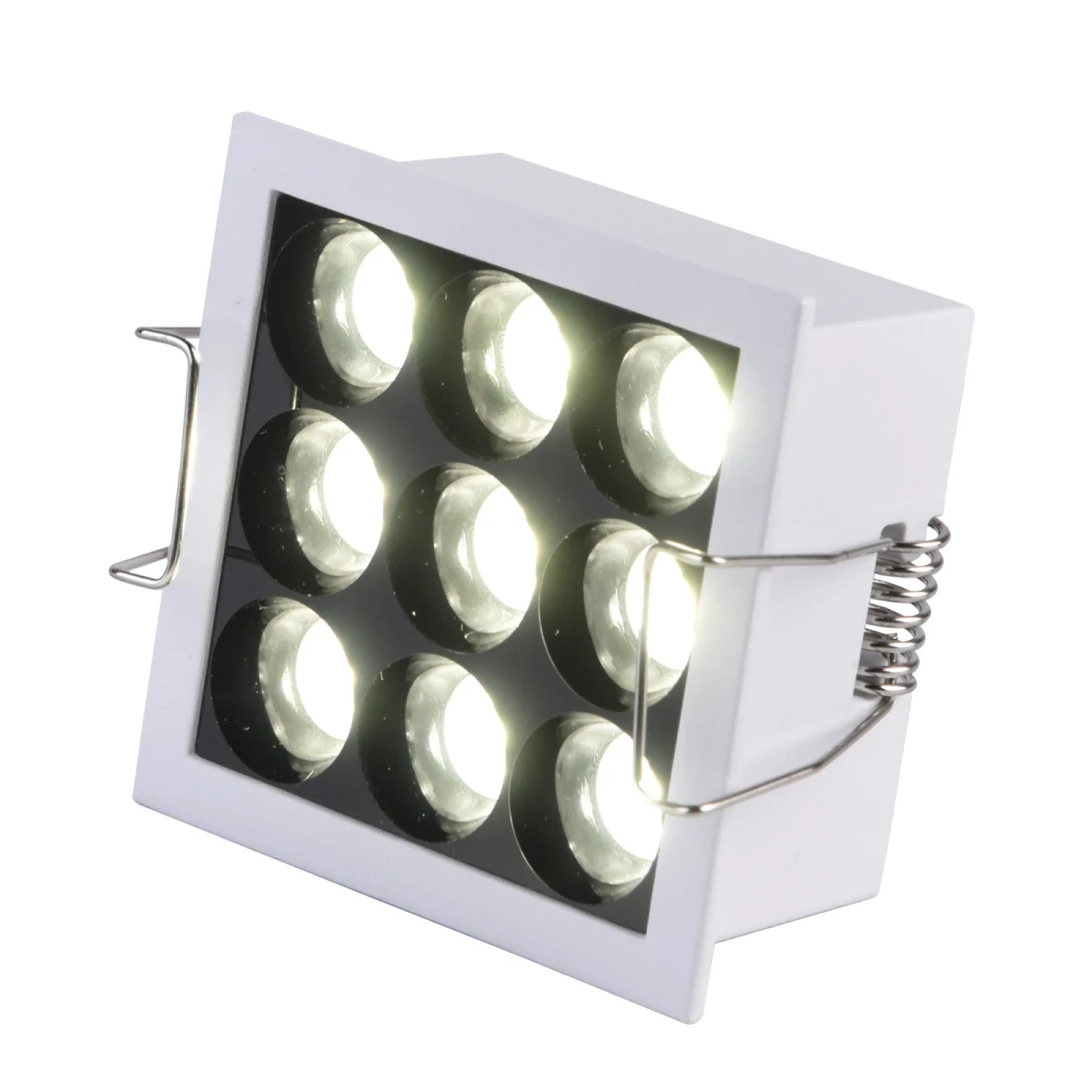 ST763.532.10 Св-к встр. белый LED 1*10W 3000K 950Lm Ra95 36° IP20 L71xW71xH36 170-240V Встраиваемые светильники