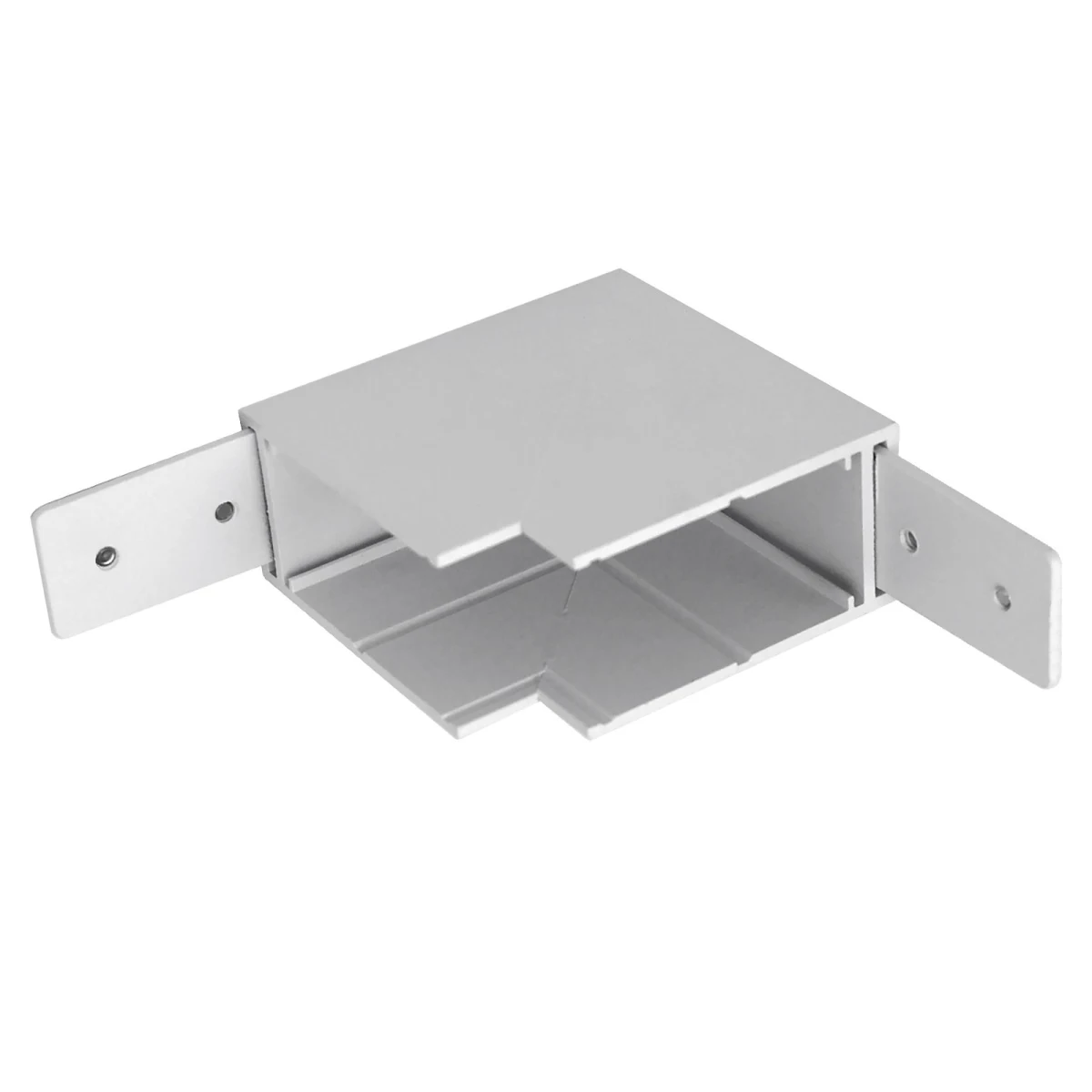 Соединитель PRO L-образный вертикальный Teta Lightstar, белый 505136-ALU