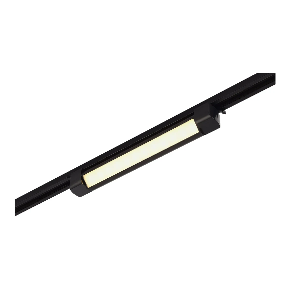 ST368.436.10TRIAC  Св-к трек. Черный LED 1*10W 3000K 725Lm Ra90 120 IP20 L387xW49xH54 170-240VV BASE