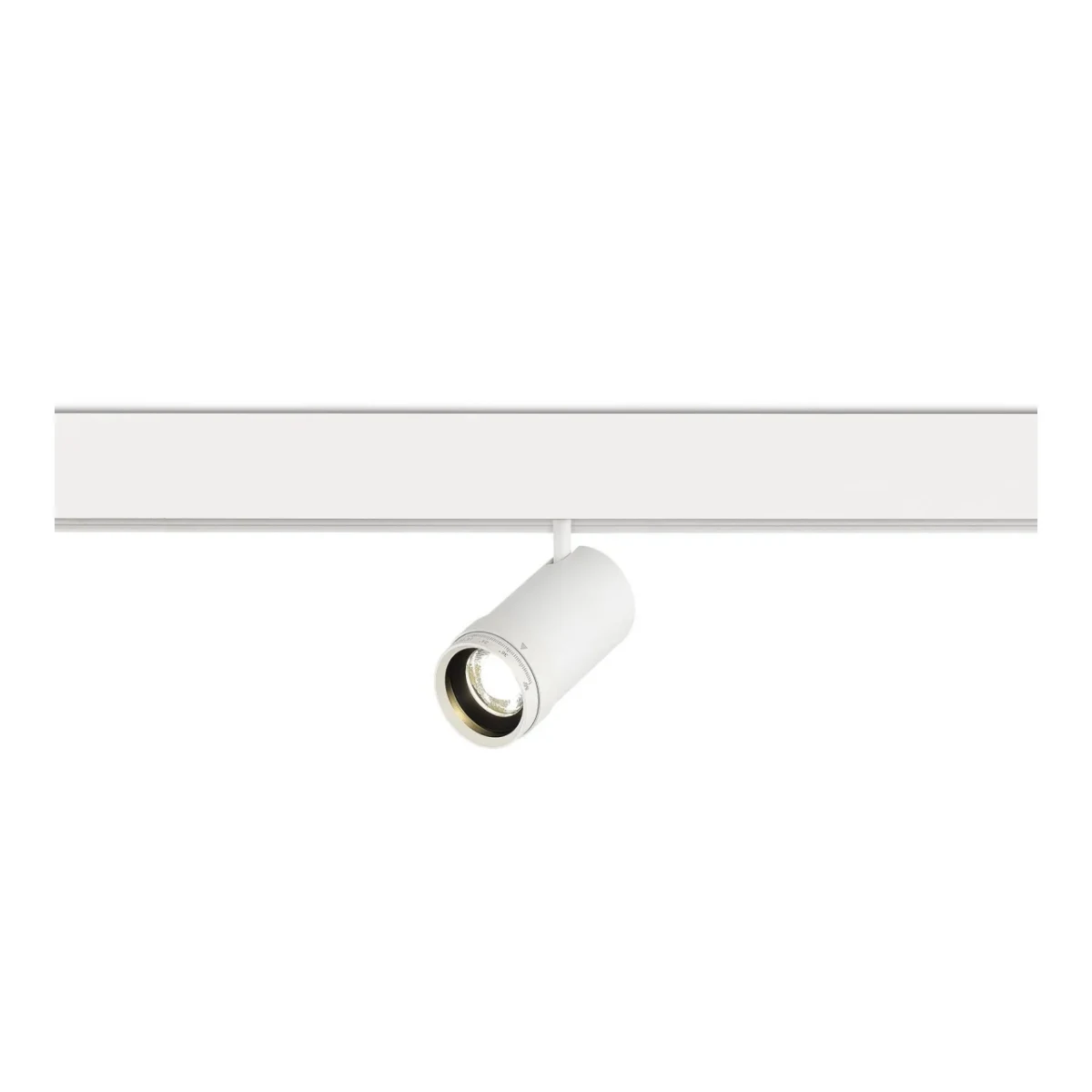 ST357.546.12 Магнитный трековый светильник ZOOM Белый LED 112W 4000K Lm Ra90 10-55° IP20 D50xH160 4