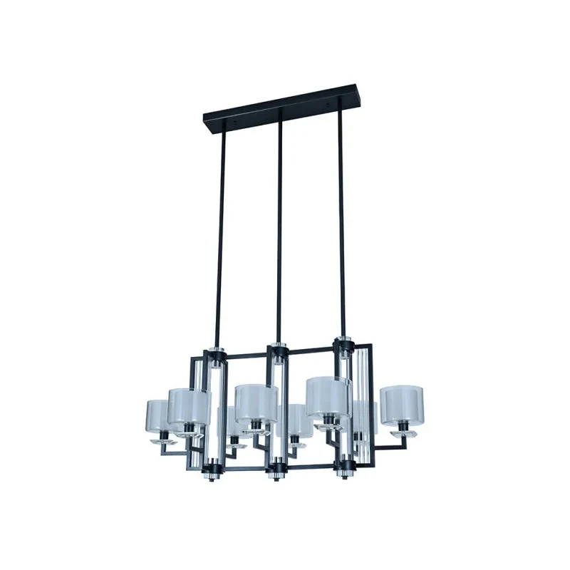 Люстра на штанге Newport 4408/S black+gold