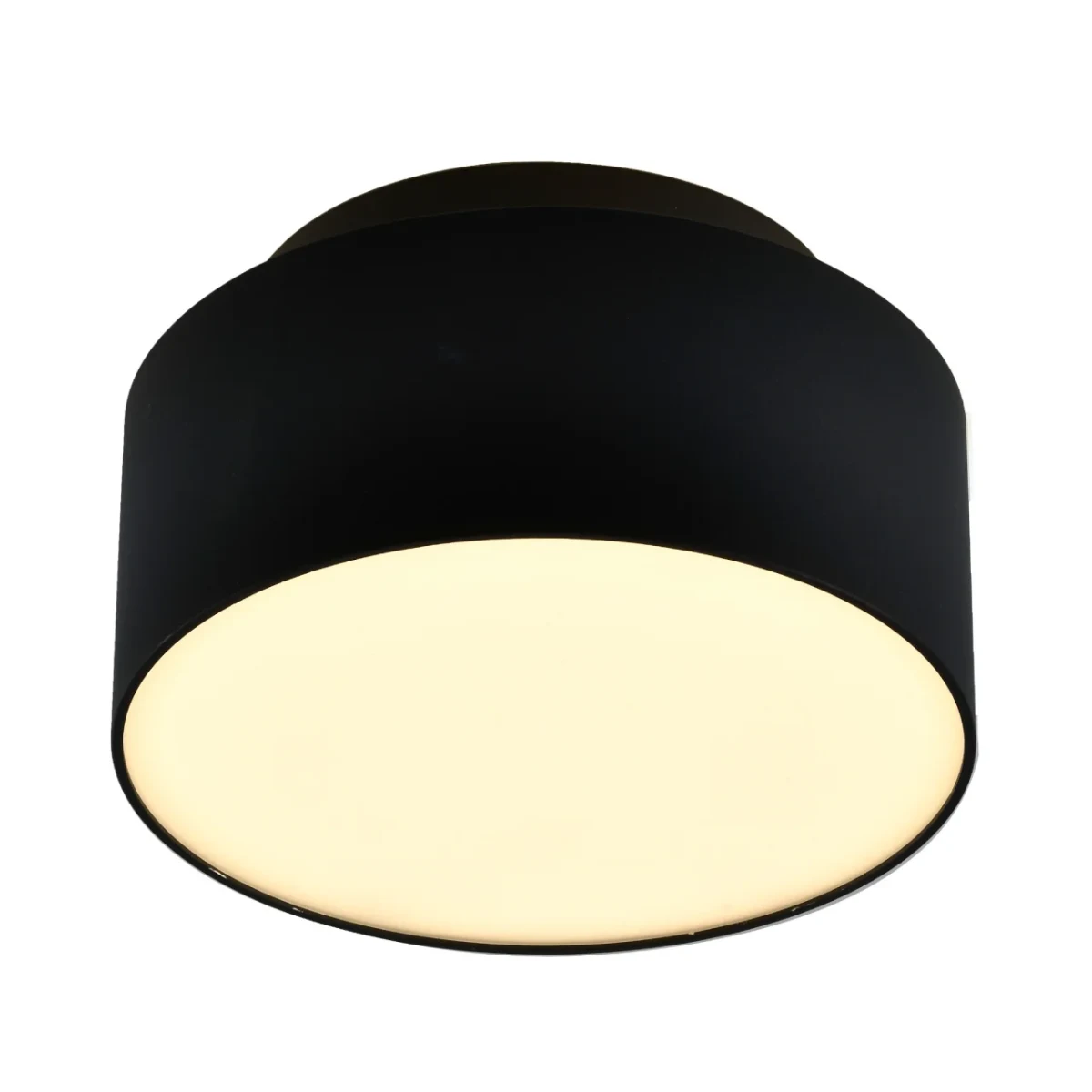 ST166.432.17 Светильник потолочный Черный LED 112+5W 3000K 1 190Lm Ra>90 120 ° IP20 D115xH62 85-265