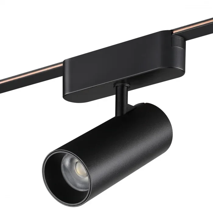 NOVOTECH 359470 SHINO NT24 103 черный Трековый смарт-светильник для низковольтного шинопровода с дву