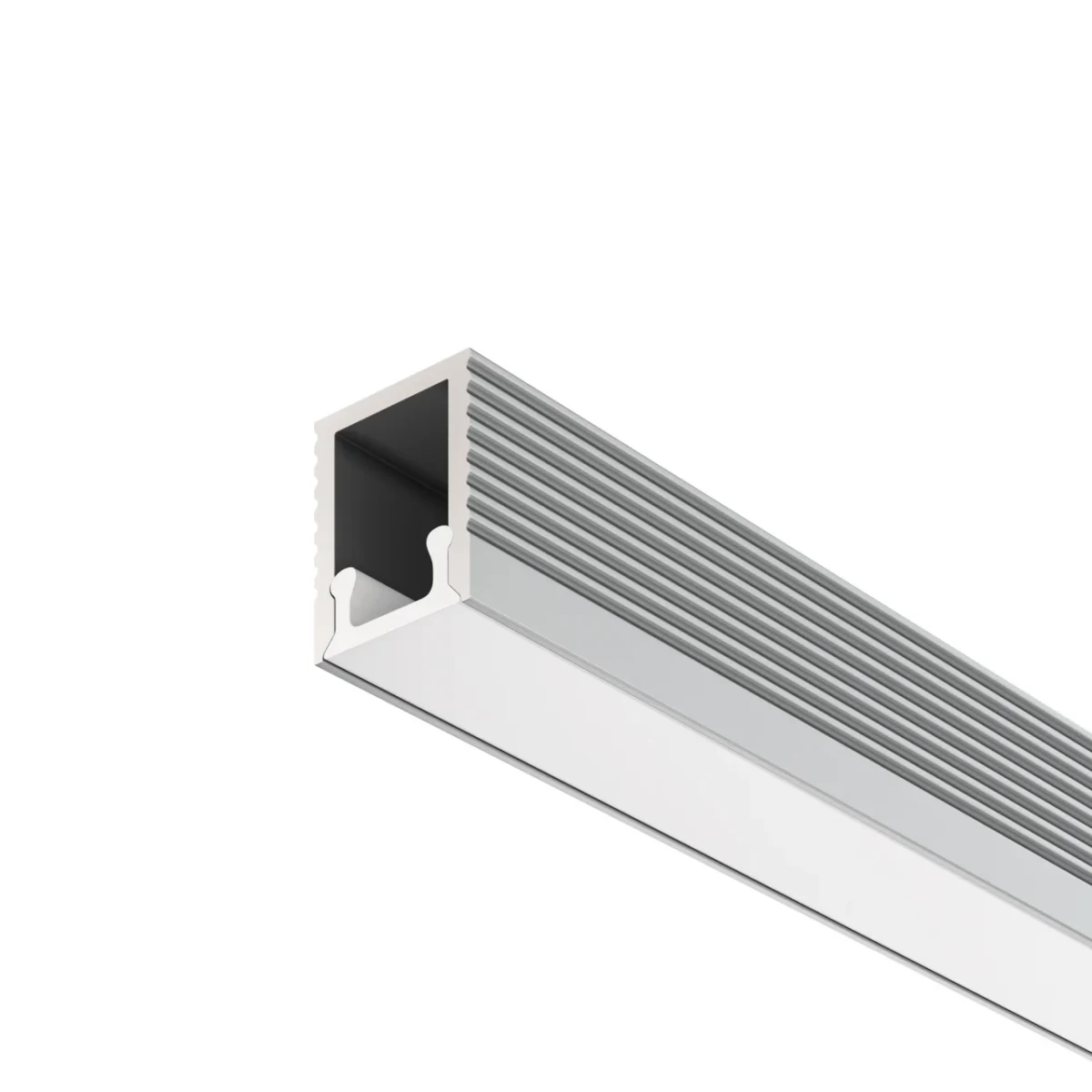 Алюминиевый профиль накладной 08x09 ALM-0809-S-2M