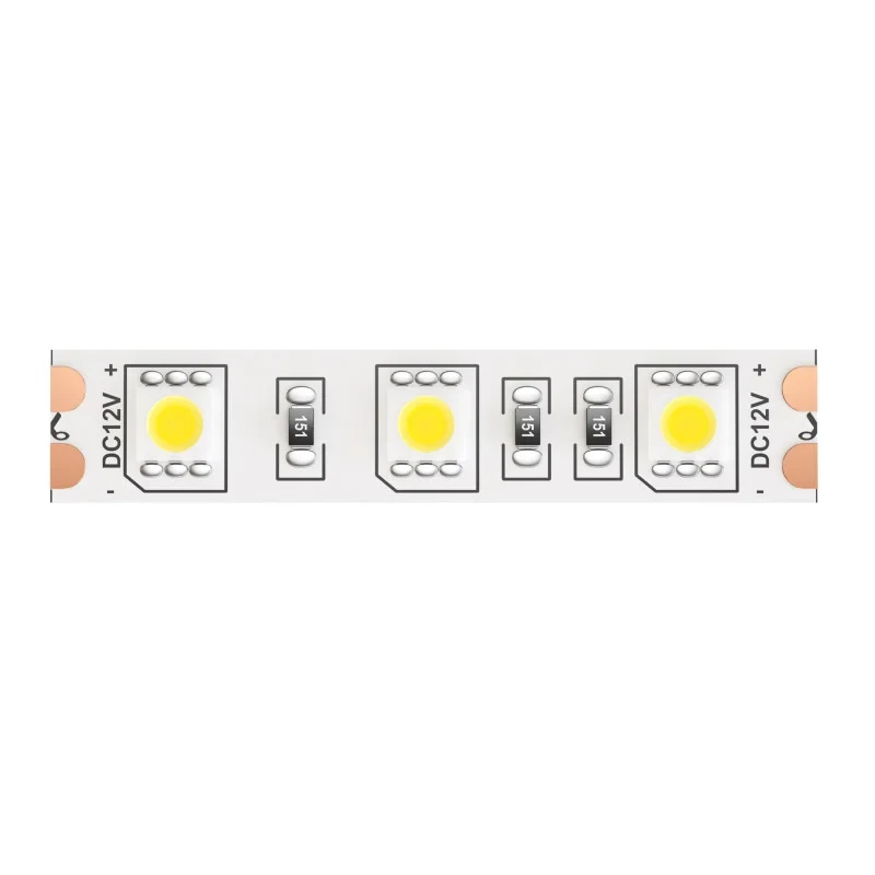 Светодиодная лента 12В 5050 14,4Вт/м 4000K 5м IP20 10129