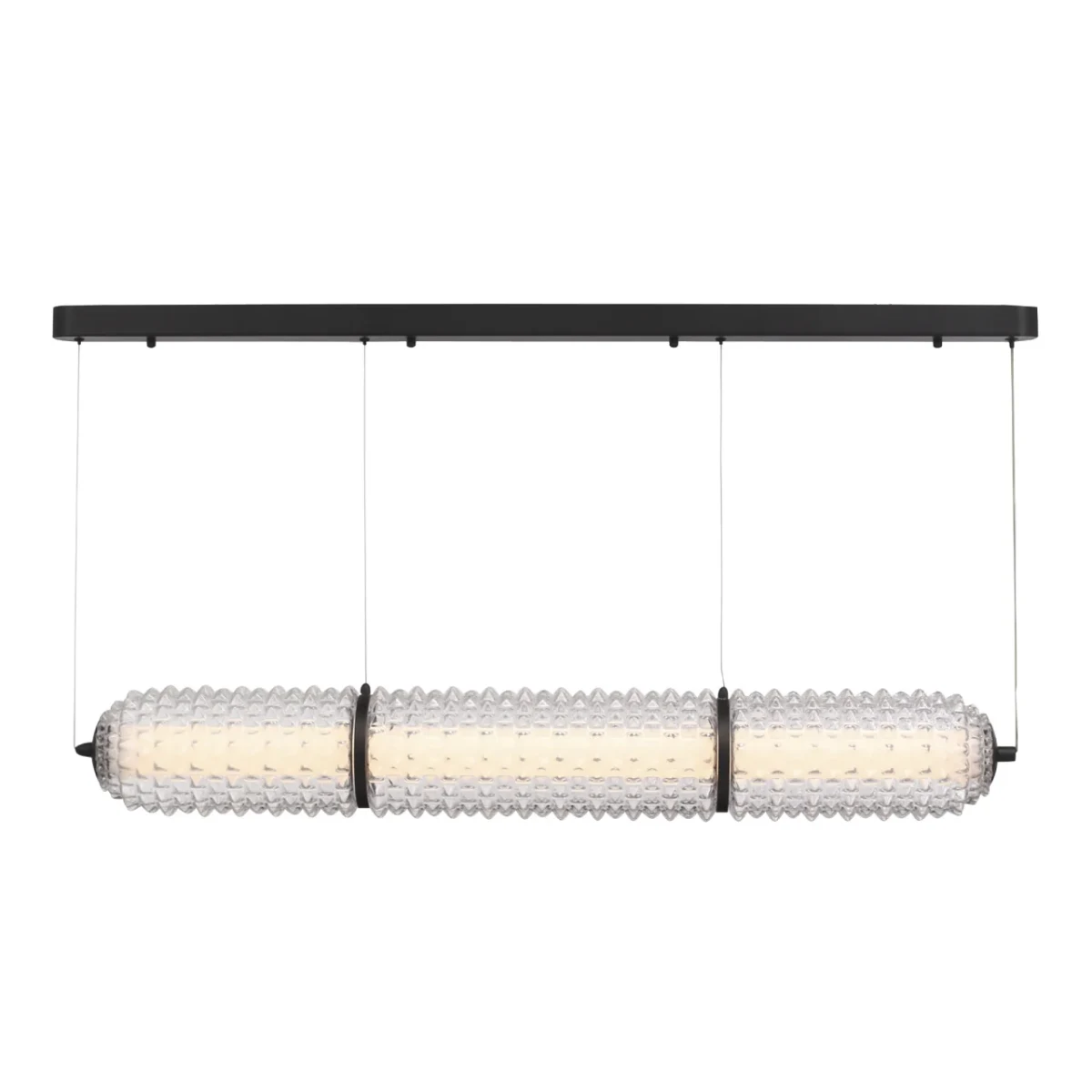 SL6144.413.01 Светильник подвесной ST-Luce черный/прозрачный LED 1*37W 4000K