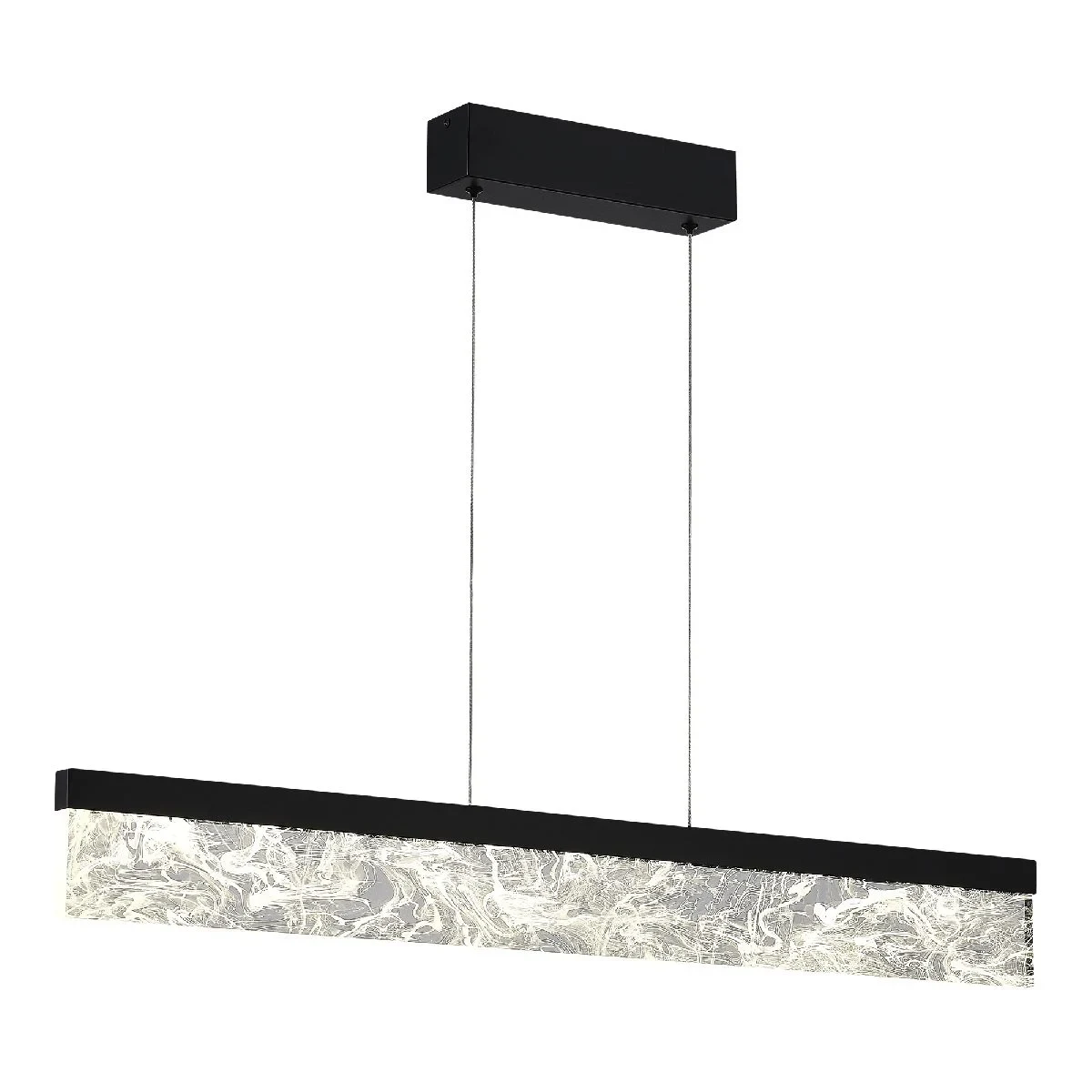 SL6234.403.36 Светильник подвесной ST-Luce Черный/Дымчатый LED 136W 4000K