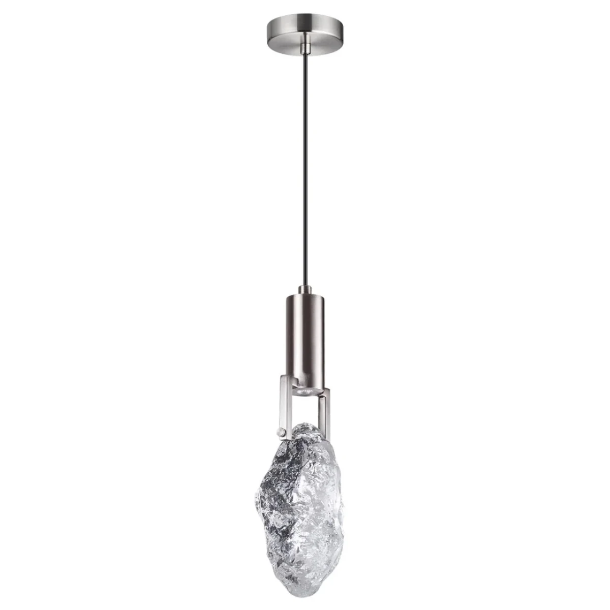 6696/5L MIDCENT ODL24 Подвесной светильник матовый никель/металл/стекло IP20 LED 5W 200Лм 3000K LIA