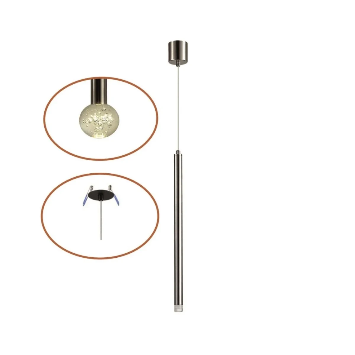 4375/3LA ODL Светильник LED 3Вт 3000K 220В IP20 HIGHTECH