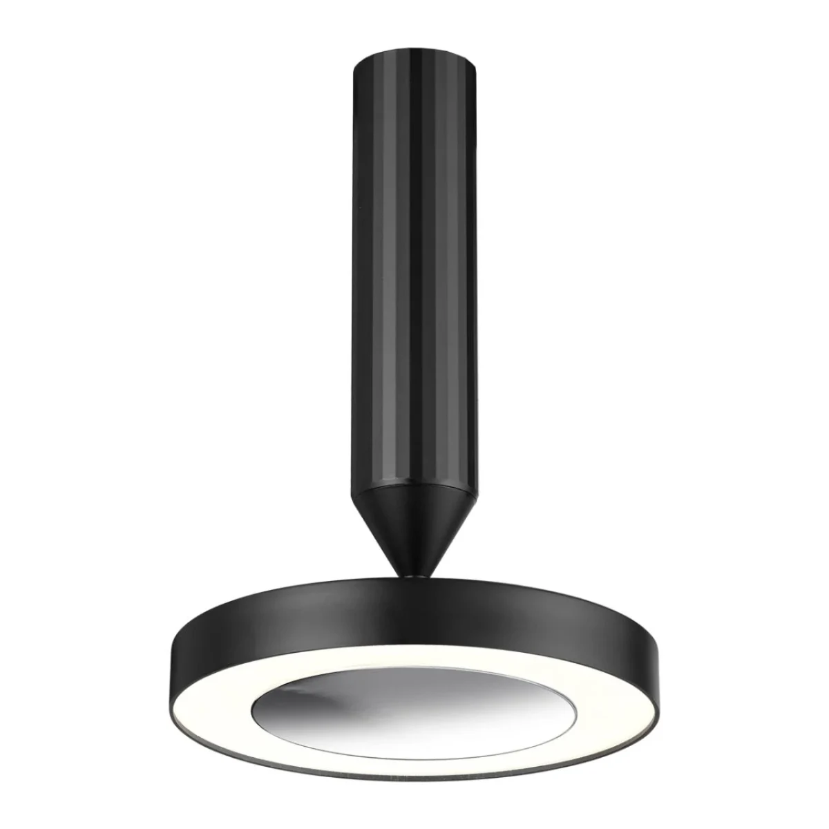 359279 OVER NT23 192 черный Светильник накладной светодиодный IP20 LED 18W 85-265V 1350Лм 3000К MIRR