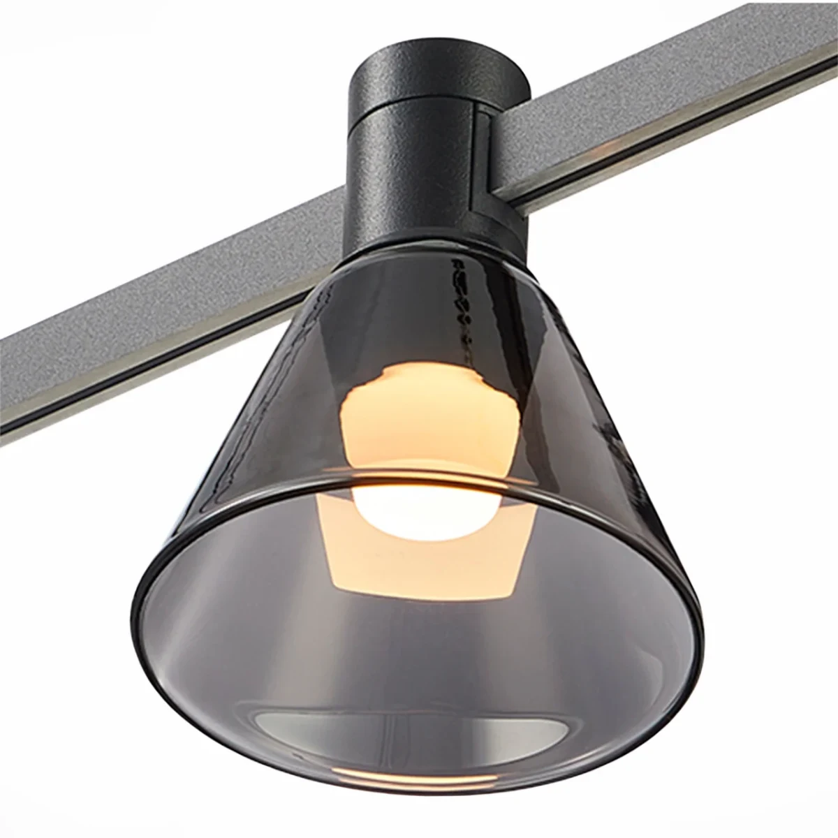 ST814.406.03 Магнитный трековый светильник FARM Черный LED 1*3W 3000K 78Lm Ra90 120 IP20 D90xH102 24